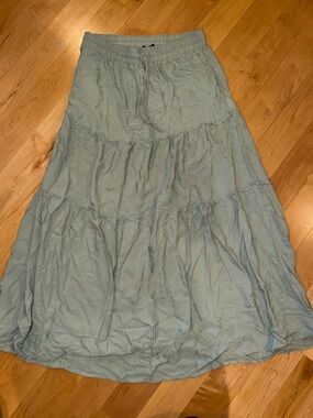 Amazon VTSGN S green maxi skirt